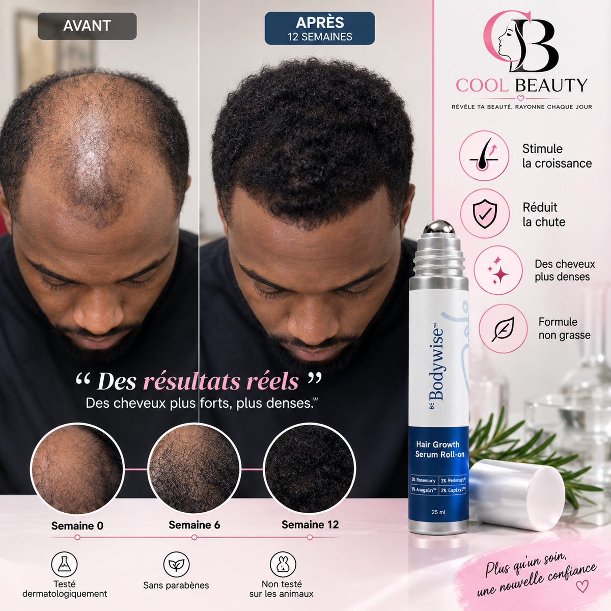 Body wise | Serum de croissance capillaire